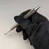 1963 British Vintage Yard O Red Sterling Silver Hexagon Propulsion Pencil Case